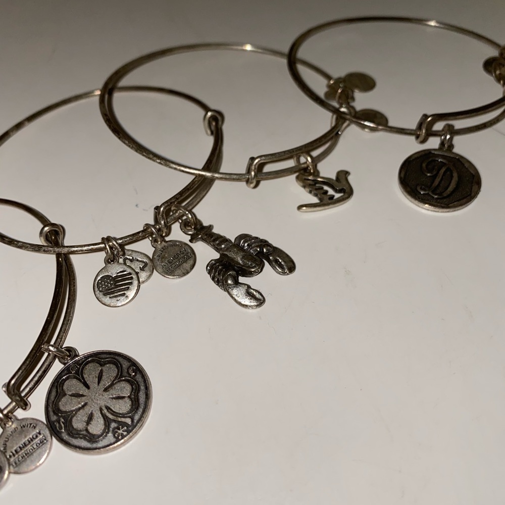 2 For $10 Alex & Ani Bracelets (Silver)